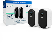 Arlo Arlo Essential 2K Beveiligingscamera voor buiten, 2-pack