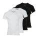Athena - Lot de 4 T-shirts Homme Col V - Coton Bio - OEKO-TEX® - GOTS - Hypoallergénique