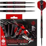Harrows WOLFRAM INFINITY 97% TUNGSTEN 22GR Dartpijlen