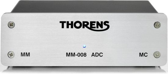 Thorens MM 008 ADC Phono voorversterker - Zilver
