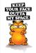 Your Decoration B.V. Poster Garfield - Keep Your Face 61x91,5cm