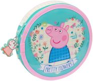 Safta Peppa Pig Pretty Flowers Round Filled Etui