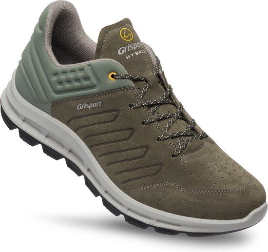 Grisport Nova Low Men Heren Wandelschoenen - Groen