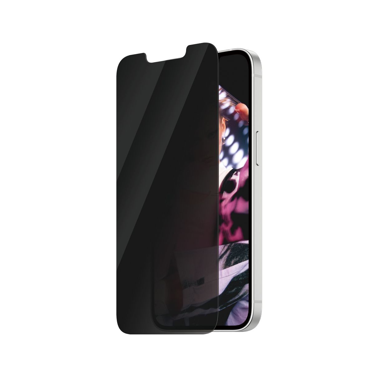 PanzerGlass SAFE. by ® 2-Way Privacy Screen Protector iPhone 16e | 13 | 13 Pro | 14