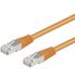 Goobay CAT 5-300 SFTP 3.0m câble réseau Orange