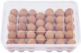 Shenzhen Haorui Industrial Technology Co., Ltd. Porte-œufs - 34 œufs - Bambou - Blanc