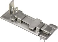 Burg-Wächter 28591 Hangslot 50.00 mm Verschillend sluitend Messing Sleutelslot