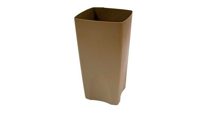 Rubbermaid FG356300BEIG Afvalcontainer Beige Rechthoekig