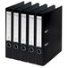 VON Leitz 10561095 Ordner, A4, zwart, 5 stuks