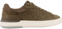 CLARKS Sneaker Courtlite2 Lage sneakers Mannen Groen Nubuck Veters 43