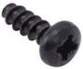 Merkloos / Sans marque Parker kettingkast zwart lengte 4.2x13 mm. per 50