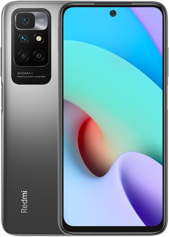 Xiaomi Redmi 10 Smartphone - 6.5 inch - 64GB - Grijs