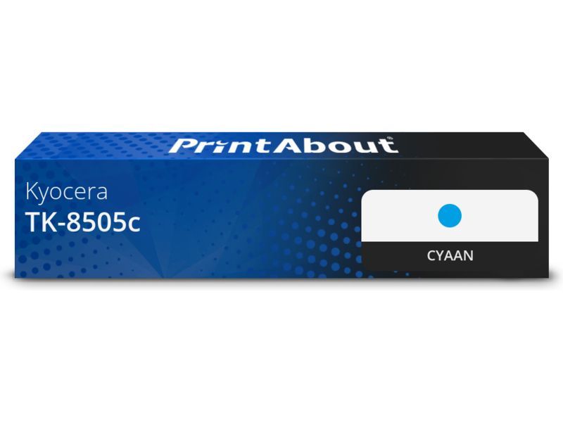 PrintAbout Toner TK-8505c Cyaan geschikt voor Kyocera