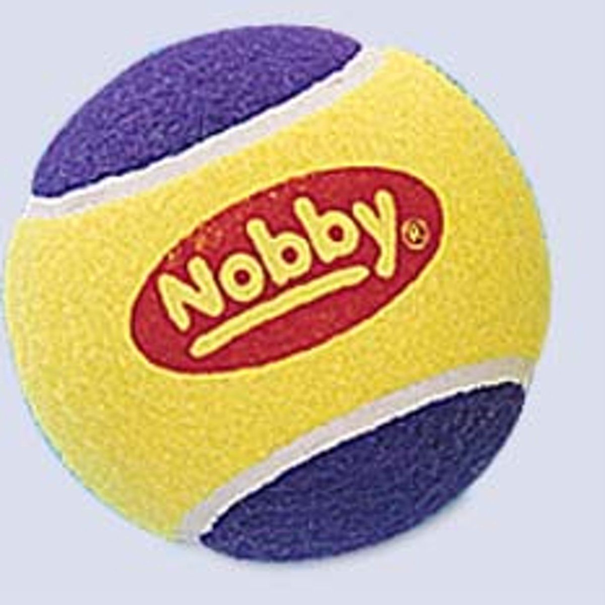 Nobby Tennisbal Two Tone - Geel/blauw - 13 cm