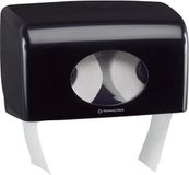 Kimberly Clark Toiletpapierdispenser aquarius duo zwart 7191