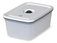 Lacor - 69694 Smart-voedselcontainer, luchtdichte container, met speciaal ventiel, stapelbaar, vaatwasser-, magnetron-, koel- en vriesbestendig, BPA-vrij, 2300 ml