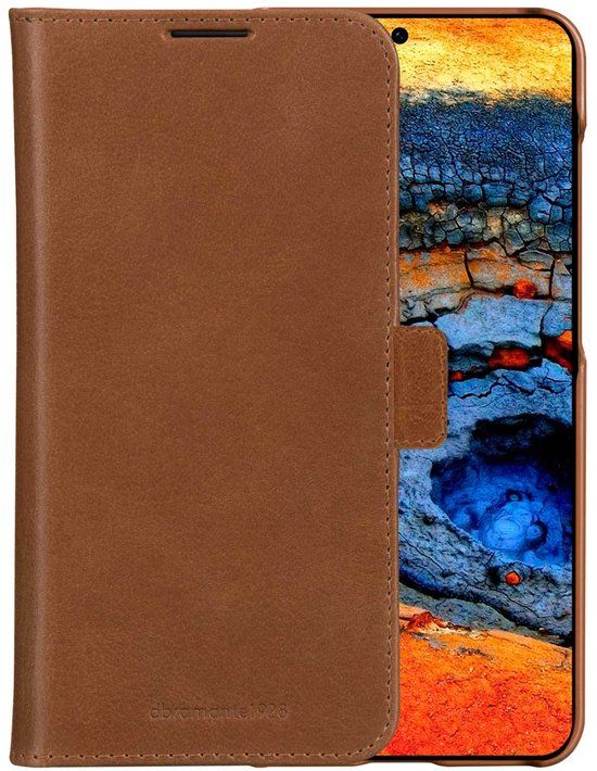 dbramante1928 Lynge Bookcase geschikt voor Samsung Galaxy A56 - Tan