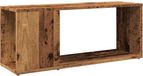 vidaXL Meuble TV - 80x24x32cm - Bois traité - Couleur bois vieilli