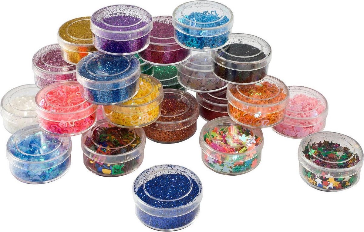 Craft Sensations Glitter Set 24 stuks