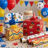 Paw Patrol Inpakpapier / cadeaupapier - 3x rollen - feest / verjaardag - 200 x 70 cm - papier