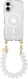AVY Apple iPhone 17 Hoesje met Koord & MagSafe 30CM Cupid White