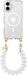 AVY Apple iPhone 17 Hoesje met Koord & MagSafe 30CM Cupid White
