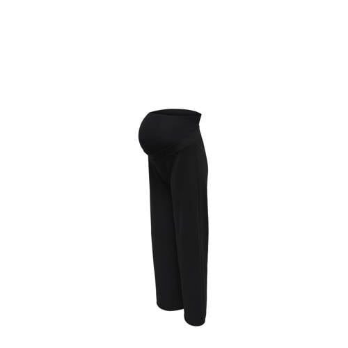 ONLY MATERNITY OLMFEVER Wide Leg Trousers - Black