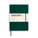 LEUCHTTURM1917 370273 Master Slim notitieboek (A4+), hardcover, 123 genummerde pagina's, Forest Green, gelinieerd