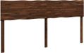 vidaXL Live Edge Hoofdbord ROSTOCK Donkerbruin 180 cm