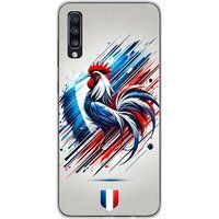 Samsung Bedrukt siliconen hoesje compatibel met Samsung Galaxy A50, Samsung Galaxy A50s Coq francais