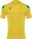 Macron Polis Chemise Manches Courtes Homme - Jaune / Vert | Taille : 5XL