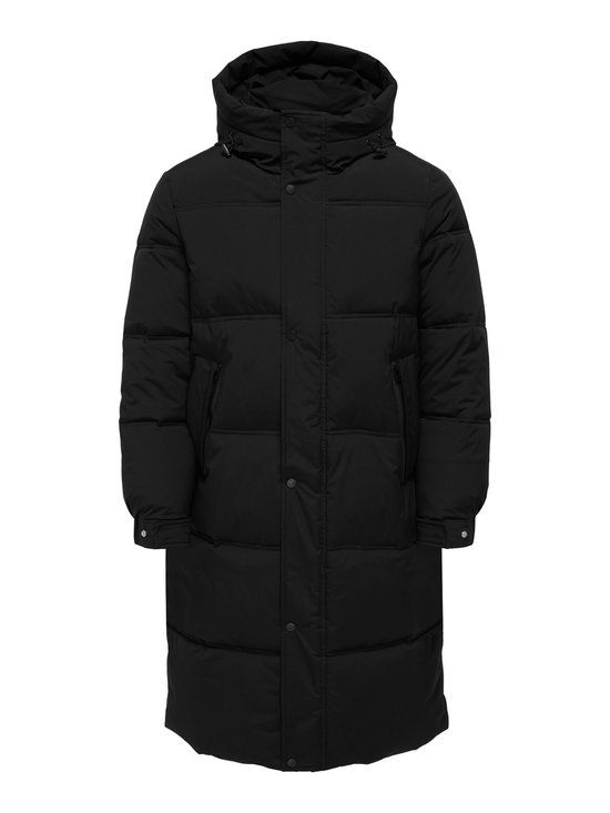 ONLY & SONS Heren Puffer Jas XXL Zwart
