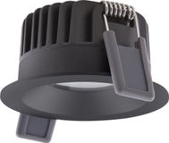 Ledvance LED Spot Fix Aluminium Zwart 8W 680lm 36D - 930 Warm Wit