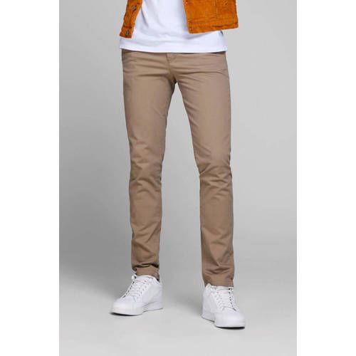 JACK & JONES slim fit chino JJIMARCO JJBOWIE beige