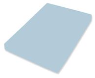 Bassetti Boxspring hoeslaken Uni ijsblauw C1/650 van katoen en elastaan in de kleur ijsblauw, afmetingen: 180cm x 200cm, 200cm x 220cm, 9302291