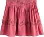 Next - Dames - Rara minirok met borduursel met spiegeldetail - Roze