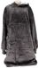 Merkloos / Sans Marque Overige merken hoodie plaid sherry 70x110 cm charcoal grey