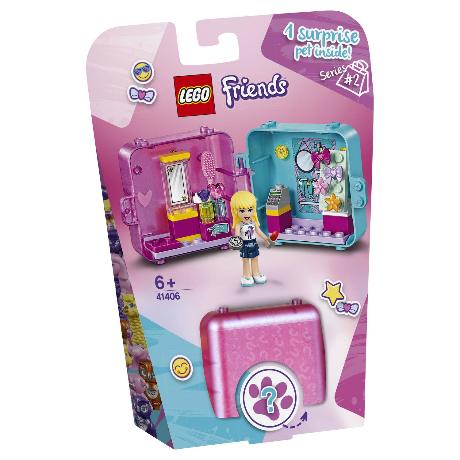 lego Friends Stephanies Winkelspeelkubus - 41406