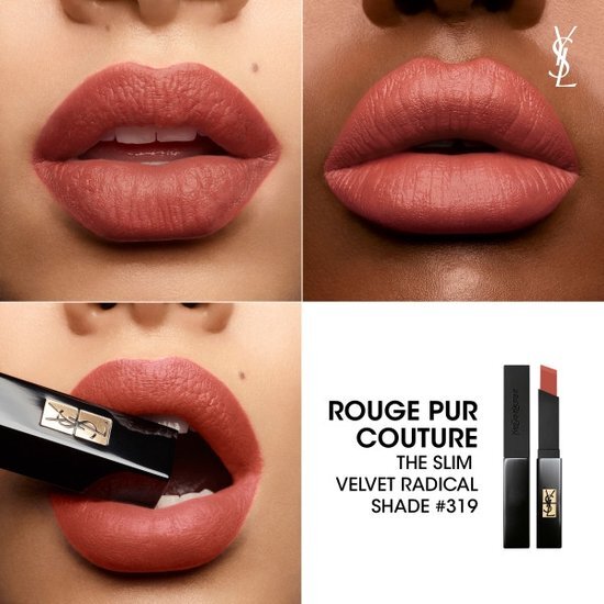 Yves Saint Laurent Make-Up Rouge Pur Couture The Slim Velvet Radical Lipstick 319 2.1gr