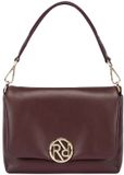 Roeckl Sac bandoulière en cuir Soho Crossover Small Wine vin rouge