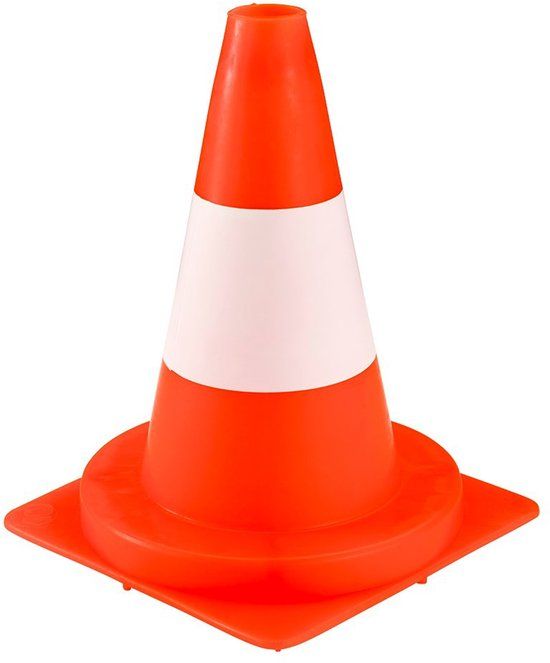 Berdal Afzetkegel 740151 30cm PVC Fluor Oranje