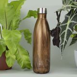 Yoko Waterfles Wood Isotherm - thermosfles - 750ml