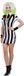 Smiffys Beetlejuice Kostuum Dames L Wit/Zwart