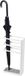 Unyqoos® Minimalistische paraplustandaard blanc en acier pour quatre parapluies