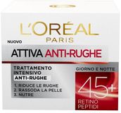 L'Oréal Paris Actieve Vaas Gezichts-Rimpelcrème 45+ (50 ml)