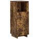 vidaXL Badkamerkast Gerookt eiken 36,5 x 38 x 95 cm Bewerkt hout