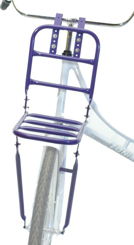 Voordrager Comfort 26-28 Inch Paars - Stadsfiets - Paars - 2 jaar garantie