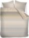 Kardol Housse de couette abstrait - Deux personnes - 200 x 200/220 cm - Coton - Naturel