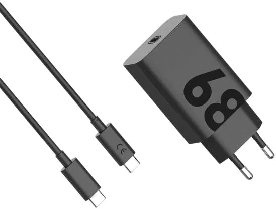Motorola TurboPower 68W USB-C Charger - Black
