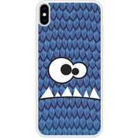 Monster Bedrukt siliconen hoesje compatibel met iPhone XS Max